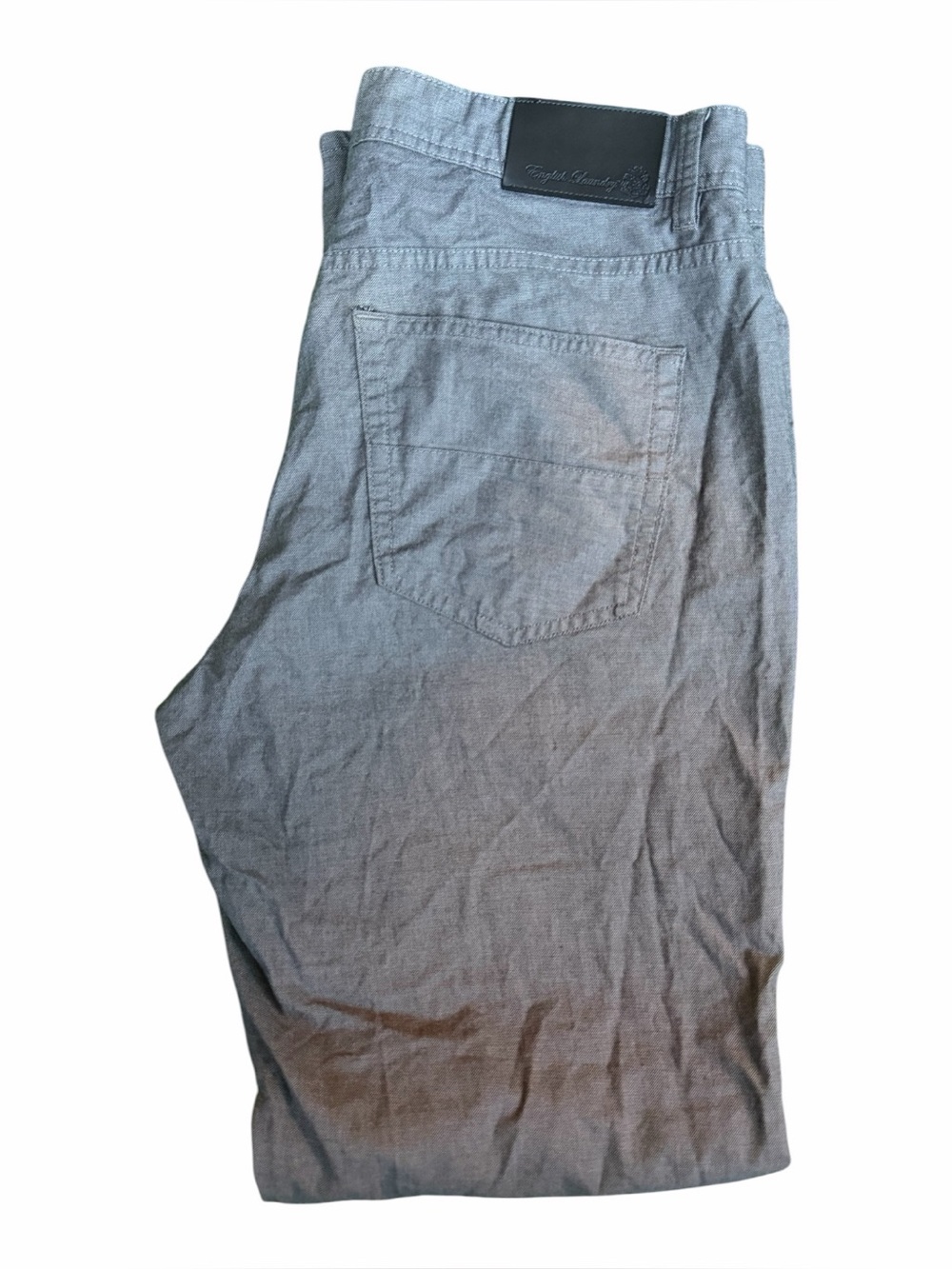 English Laundry Brixton Straight Leg Chino Pants Grey  size 34x32